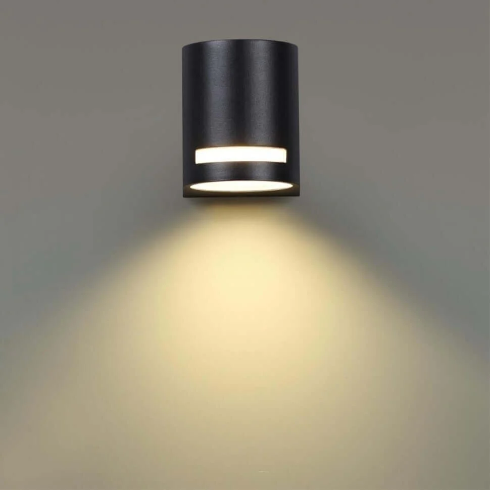 Applique da esterno GU10 IP54 1 luce - bianca o nera - immagine 5